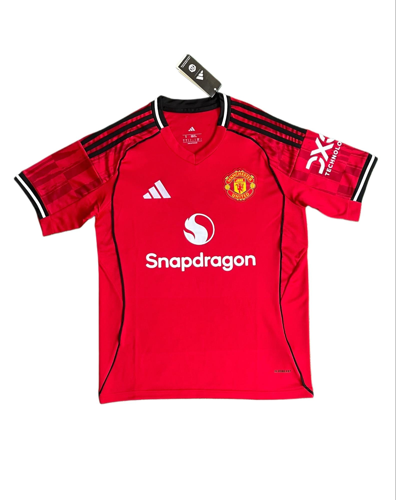 Home Shirt T Shirts Utd Adidas Manchester United Shirt Mens 4XL