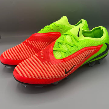 NIKE PHANTOM 6 ELITE LOW CUT FG ERLING HAALAND PERSONAL EDITION - HOT PUNCH/BLACK/GREEN STRIKE